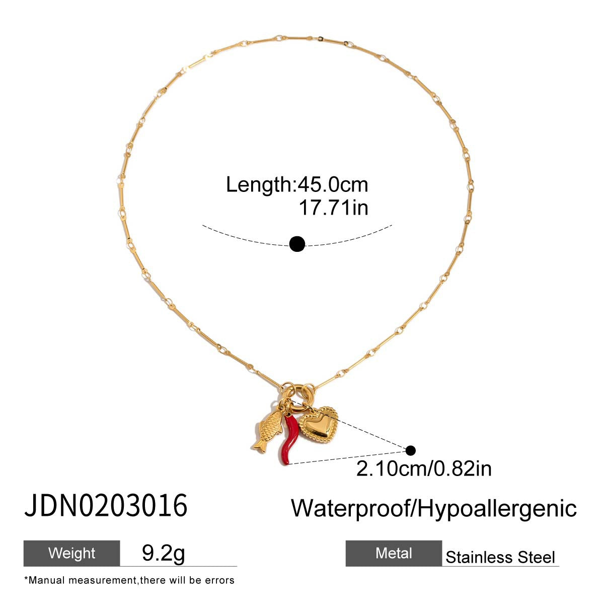 Rosslyn Customizable Chain Necklace - JDN0203016 Finished Product [XT0VYLM8]