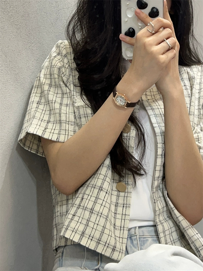 Constanza Elegant Barrel Watch - Black [0SHO4YUQ]