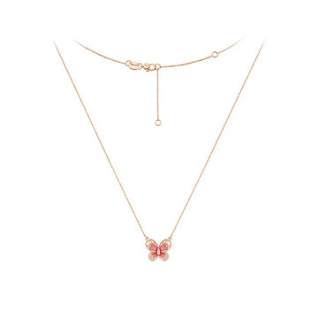 Khylee Filigree Butterfly Necklace - Filigree Butterfly Necklace