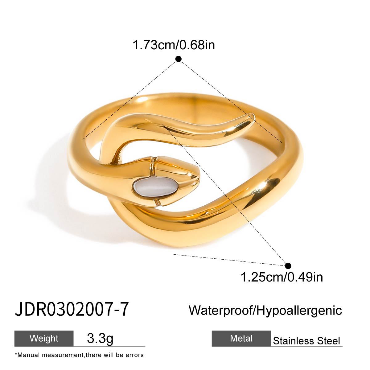 Emi Sleek Geometric Ring - JDR0302007-7 [Z8SQEI5Q]