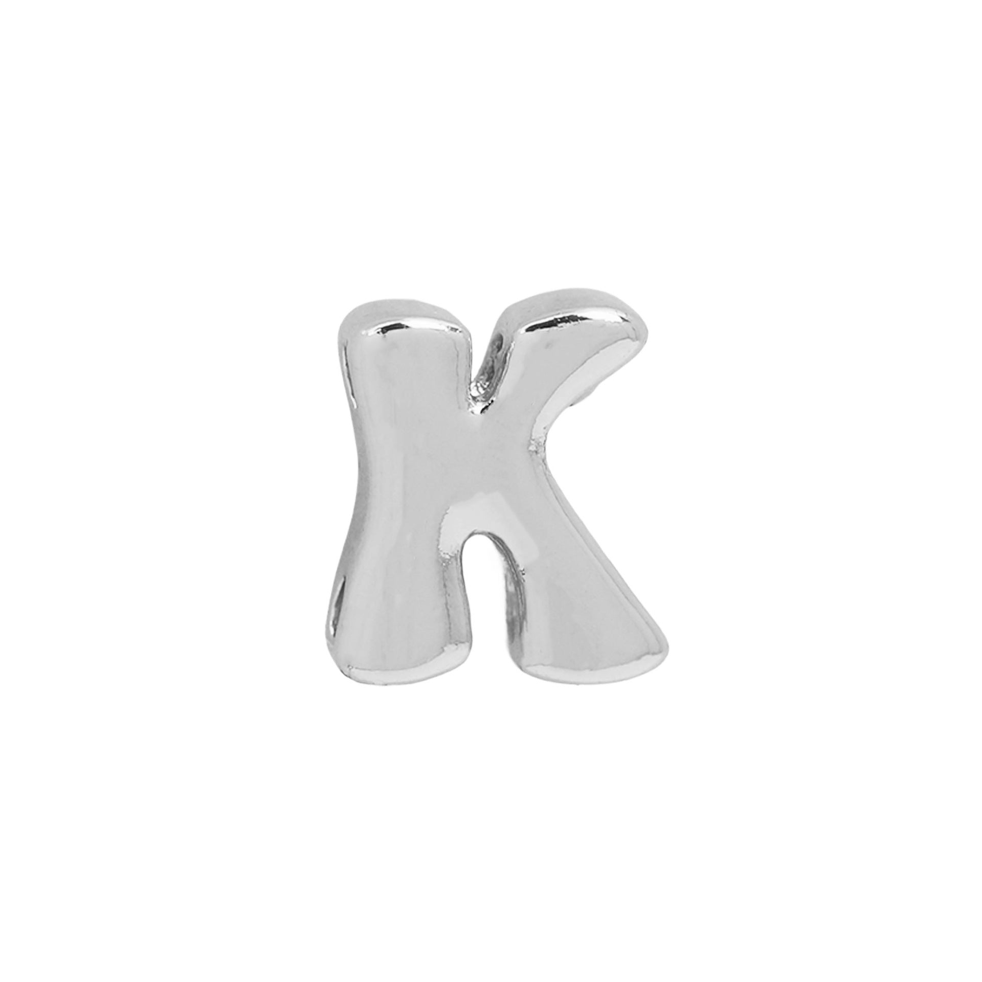 Jamyah Custom Initial Jewelry - Silver K (Pendant Only) [MLL2L5AB]