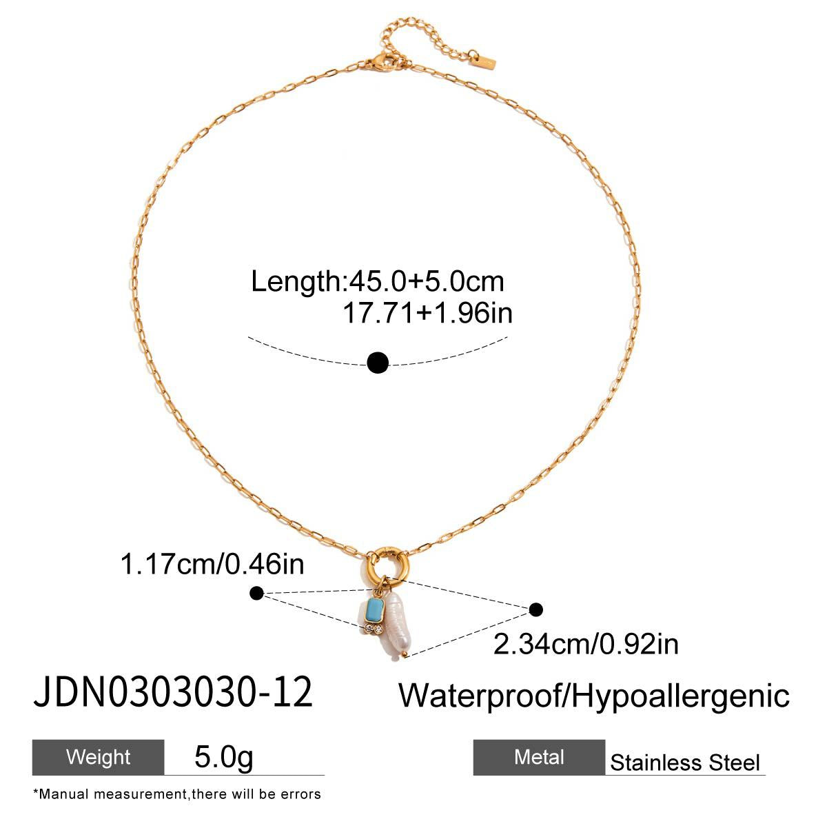 Maelani Dainty Birthstone Necklace - December Birthstone [BYGX3VWM]