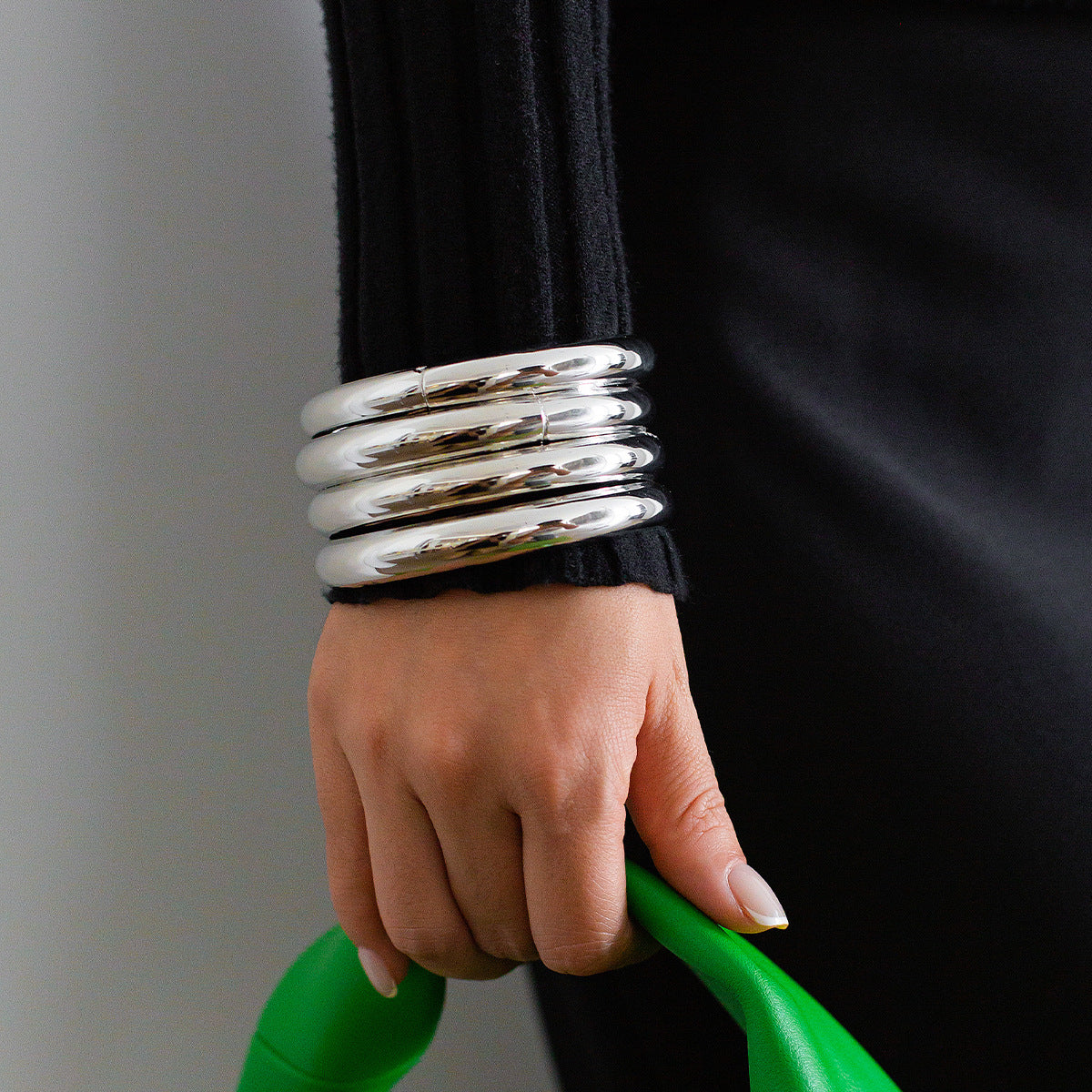 Mariyah Geometric Twist Cuff Set - Style 6 [H8BU04NA]