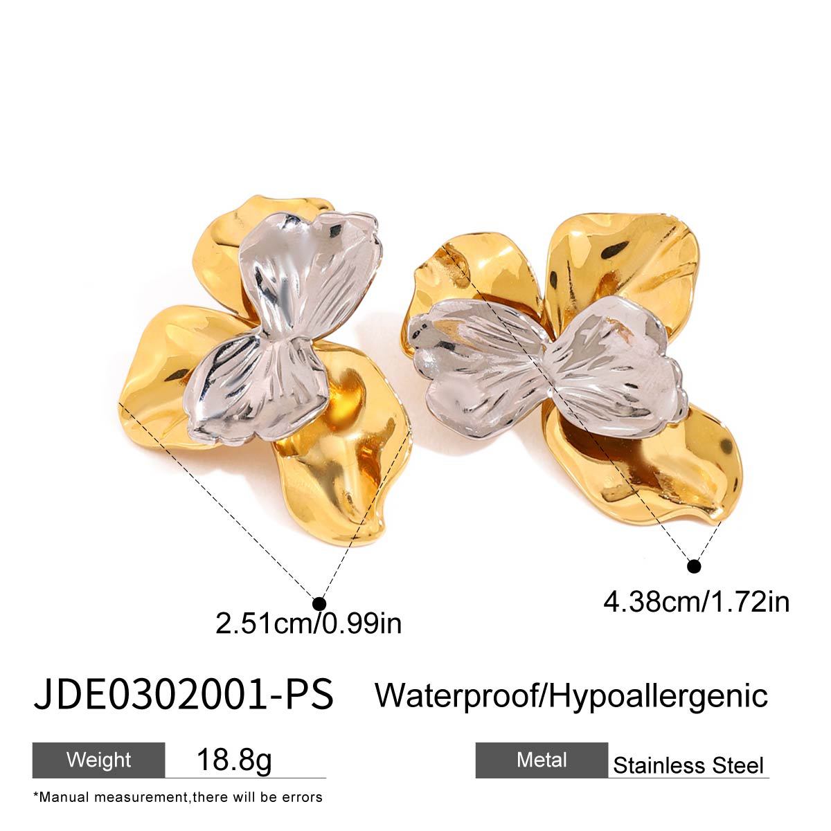 Meera Agate Stud Earrings - JDE0302001-PS [J9YTL9W9]