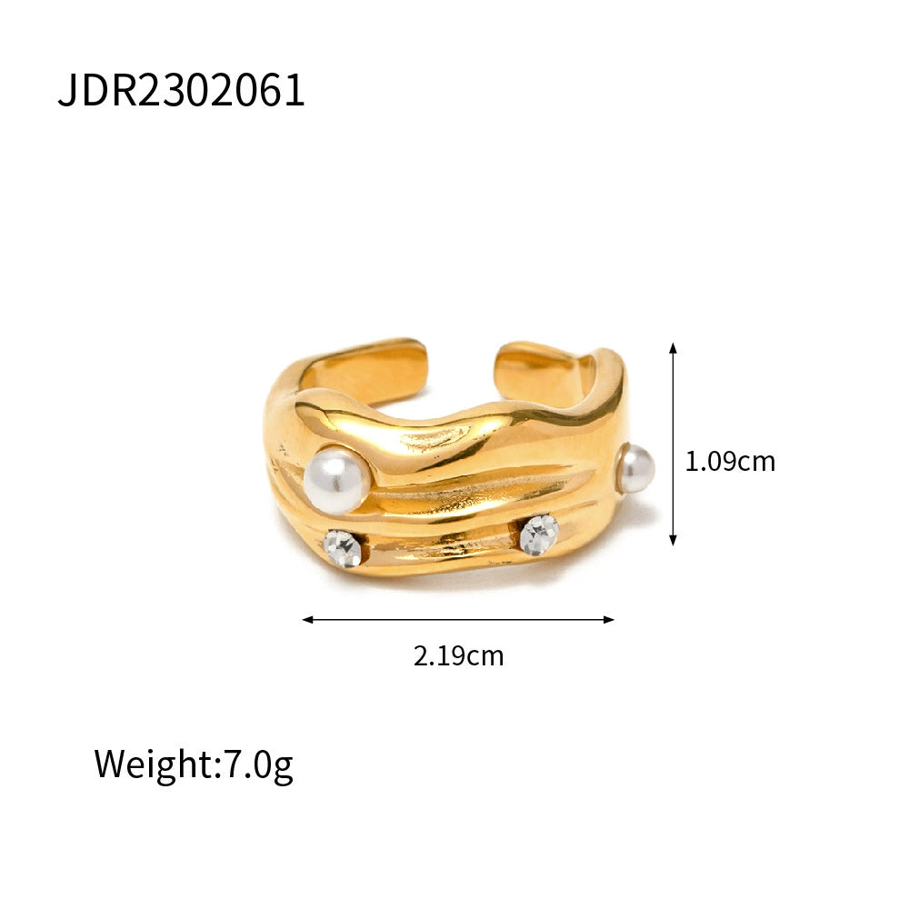 Catarina Dainty Pearl Ring - JDR2302061 [76QVW3EL]
