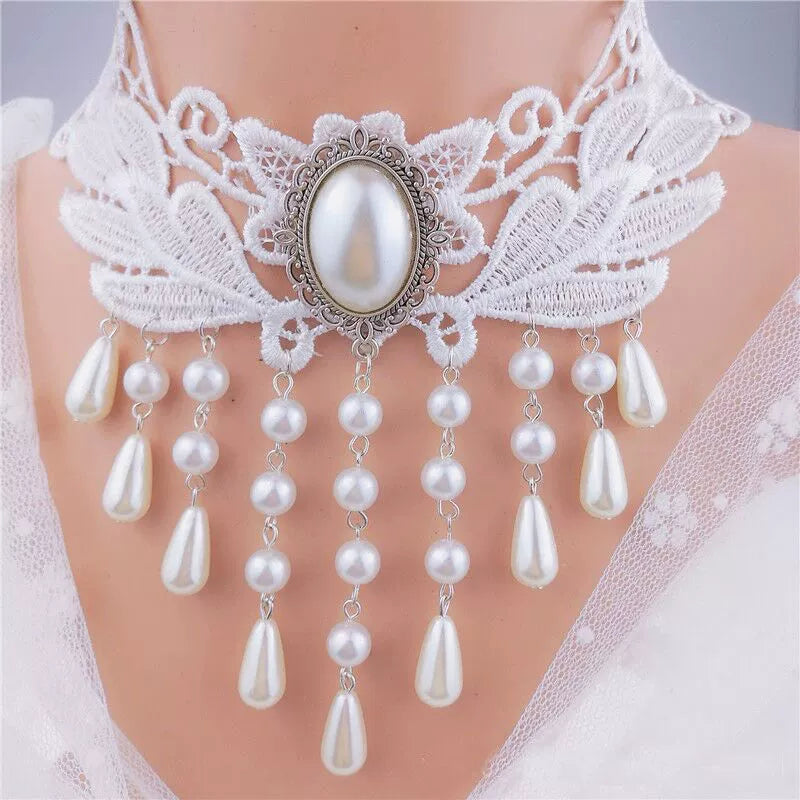 Amran Crystal Lace Choker - Style 16 [JQN4QIR7]