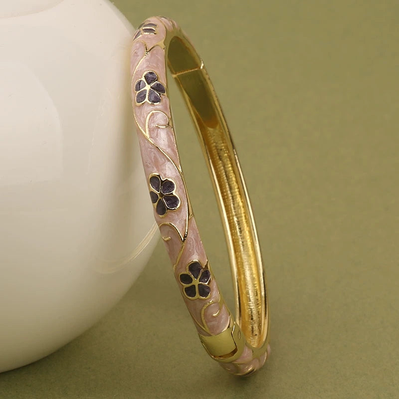 Zanyah Bloom Charm Bracelet - Light Purple [92KLZUIO]