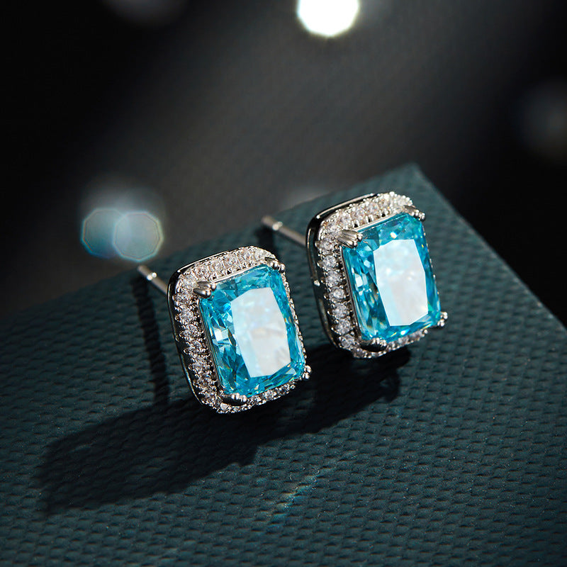 Eesha Geometric Zircon Earrings - EA14213D400 [KW5IX3BN]