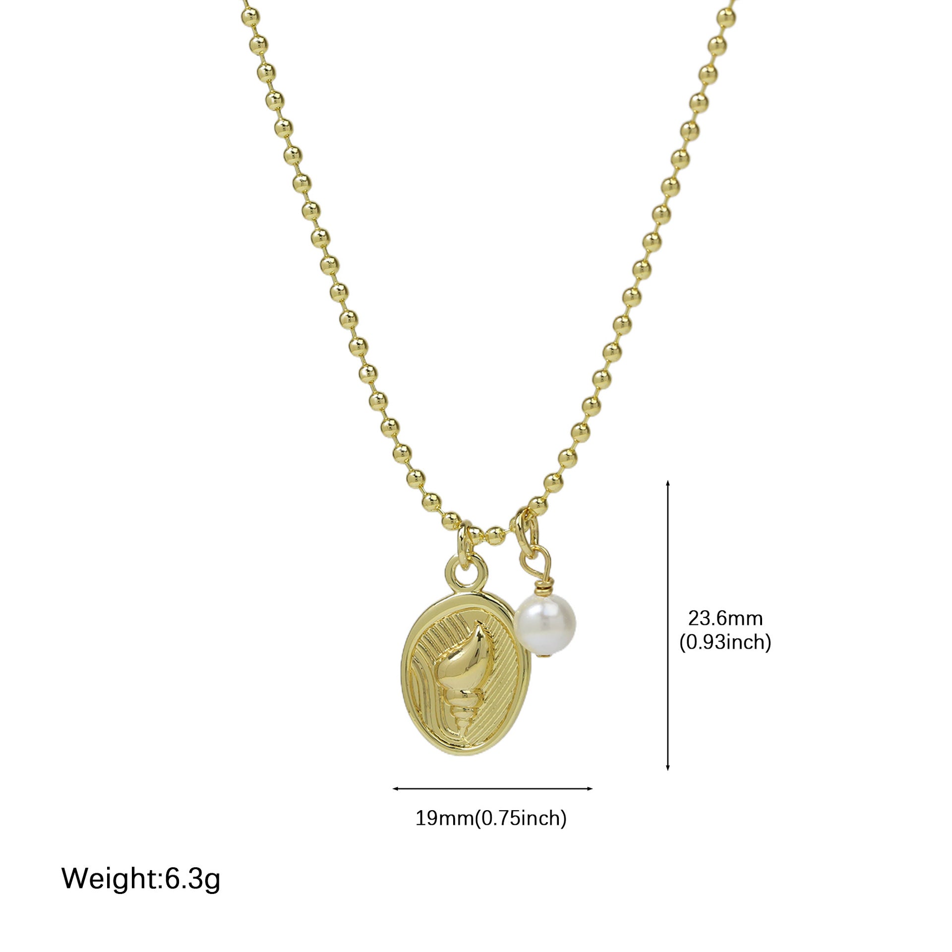 Lynley Ocean Charm Necklace - Style 6 [NARBDII0]