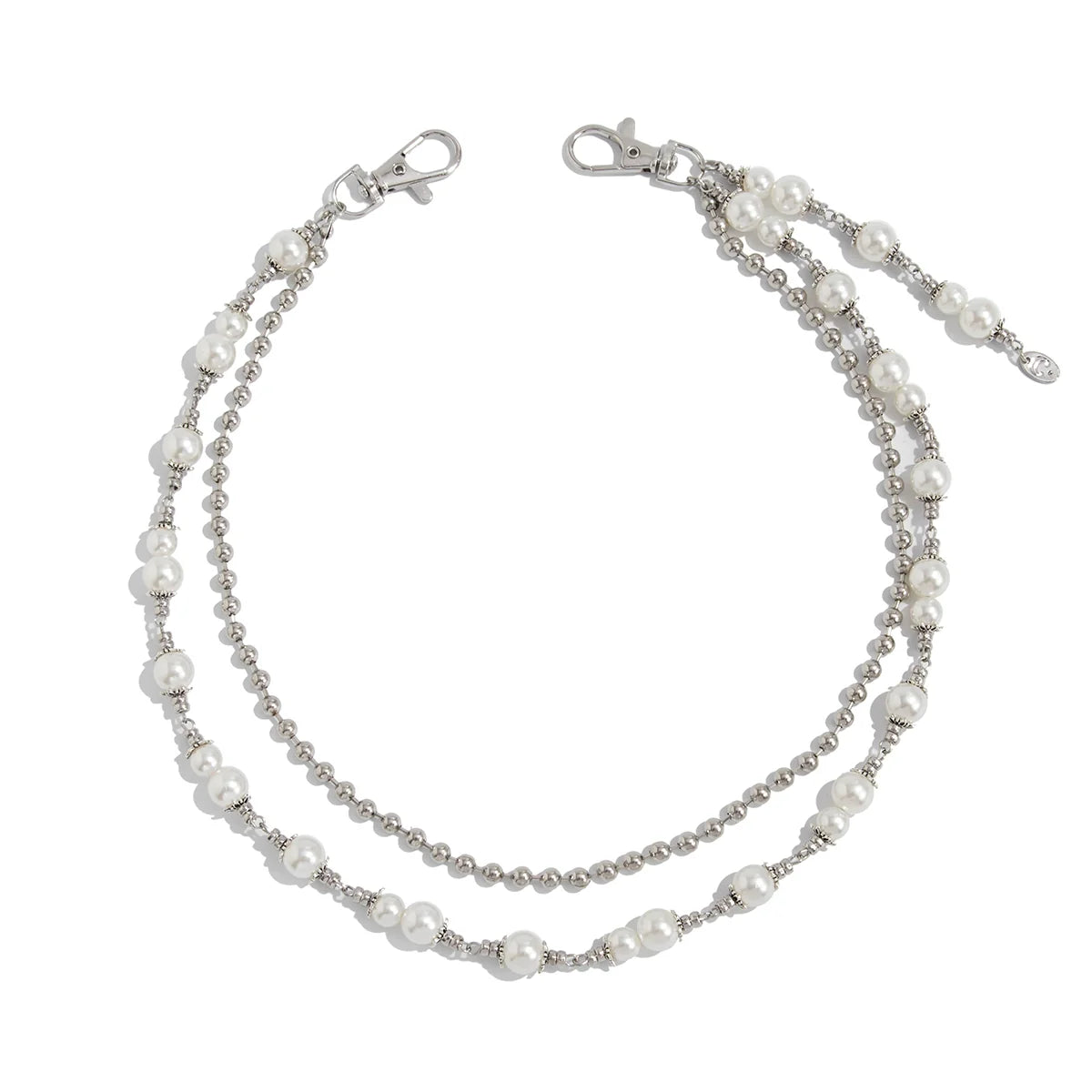 Cyra Layered Pearl Waist Chain - Style Two