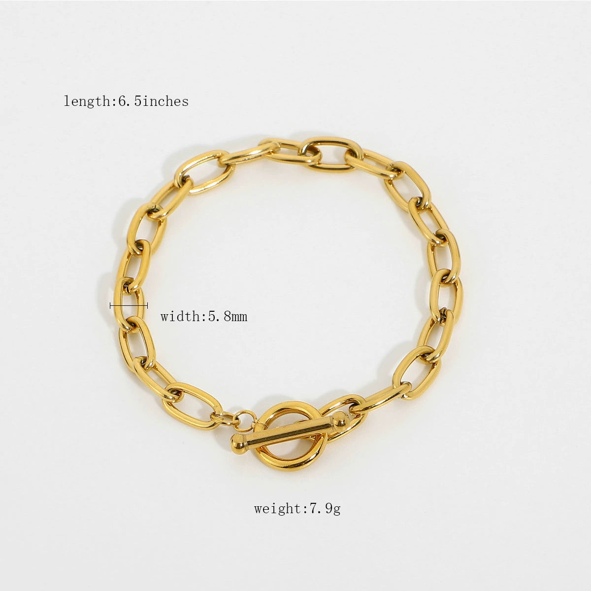 Michelle Pearl Chain Bracelet - JDB201049 [KFS7KM7I]