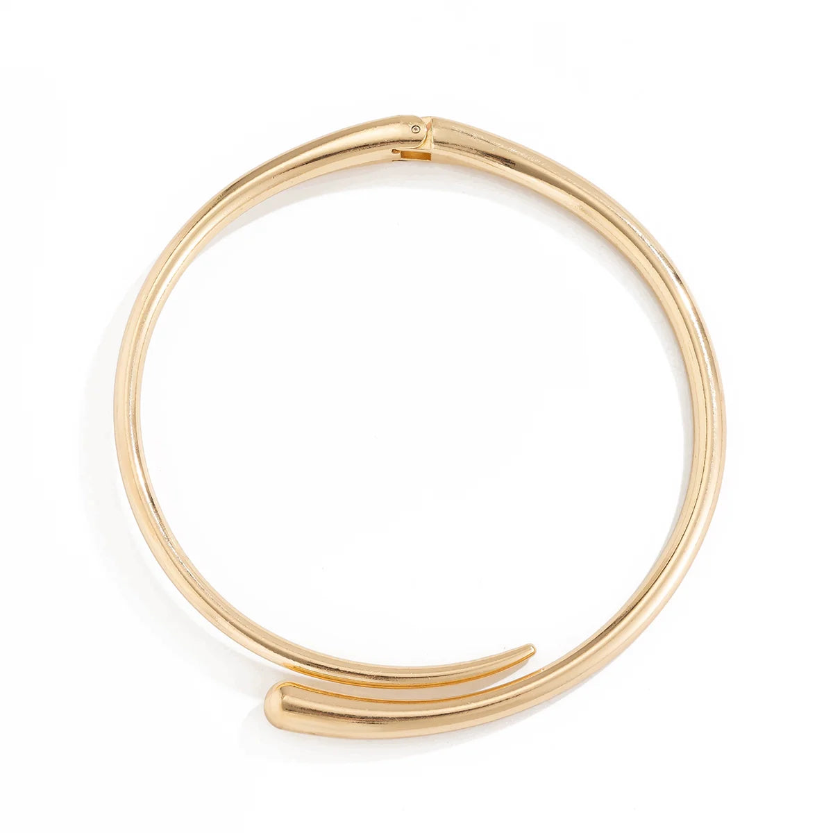 Aribella Sculpted Collar Choker - Gold