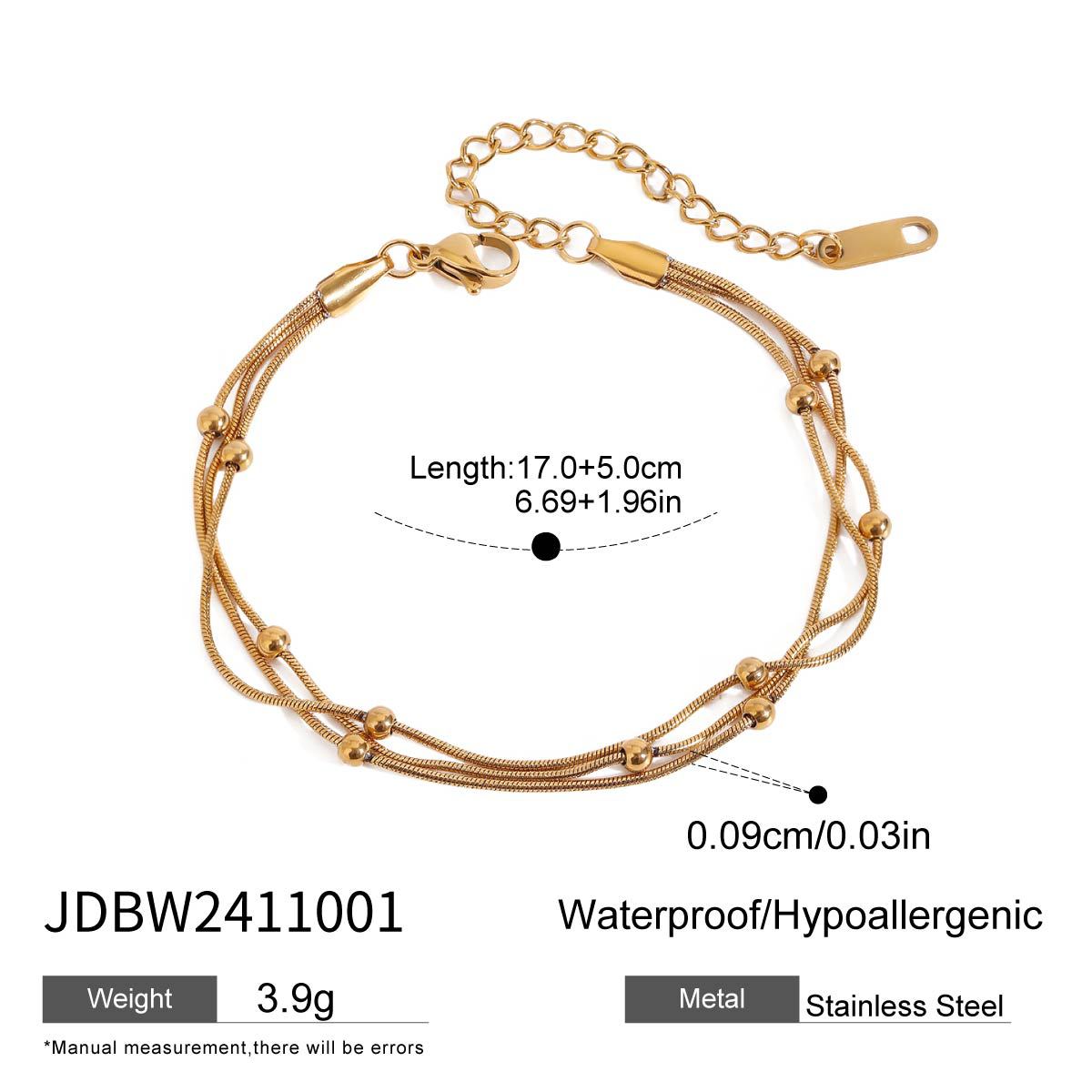 Reena Linked Ring Bracelet - JDBW2411001 [22015XQH]