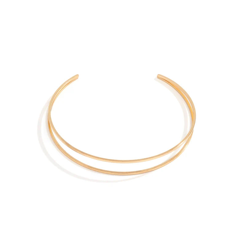 Cruz Crescent Moon Arm Cuff - Gold