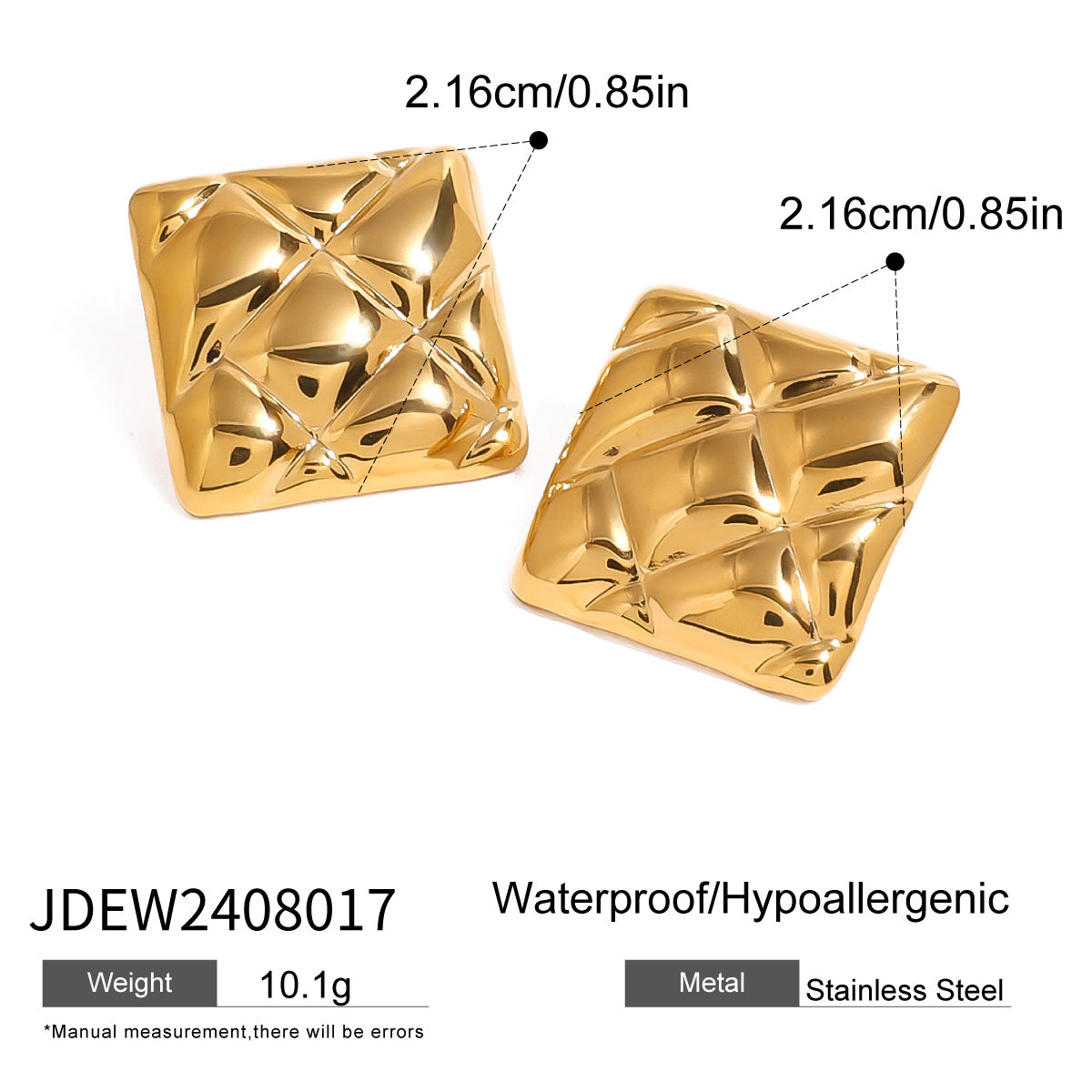 Rylee Gold Geometric Set - JDEW2408017 [X4O77ZXH]