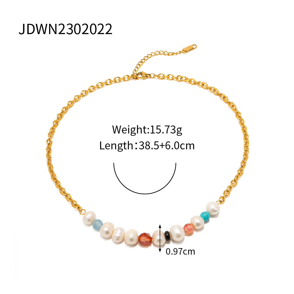 Aylee Pearl Pendant Necklace - JDWN2302022 [CX5L0BNR]