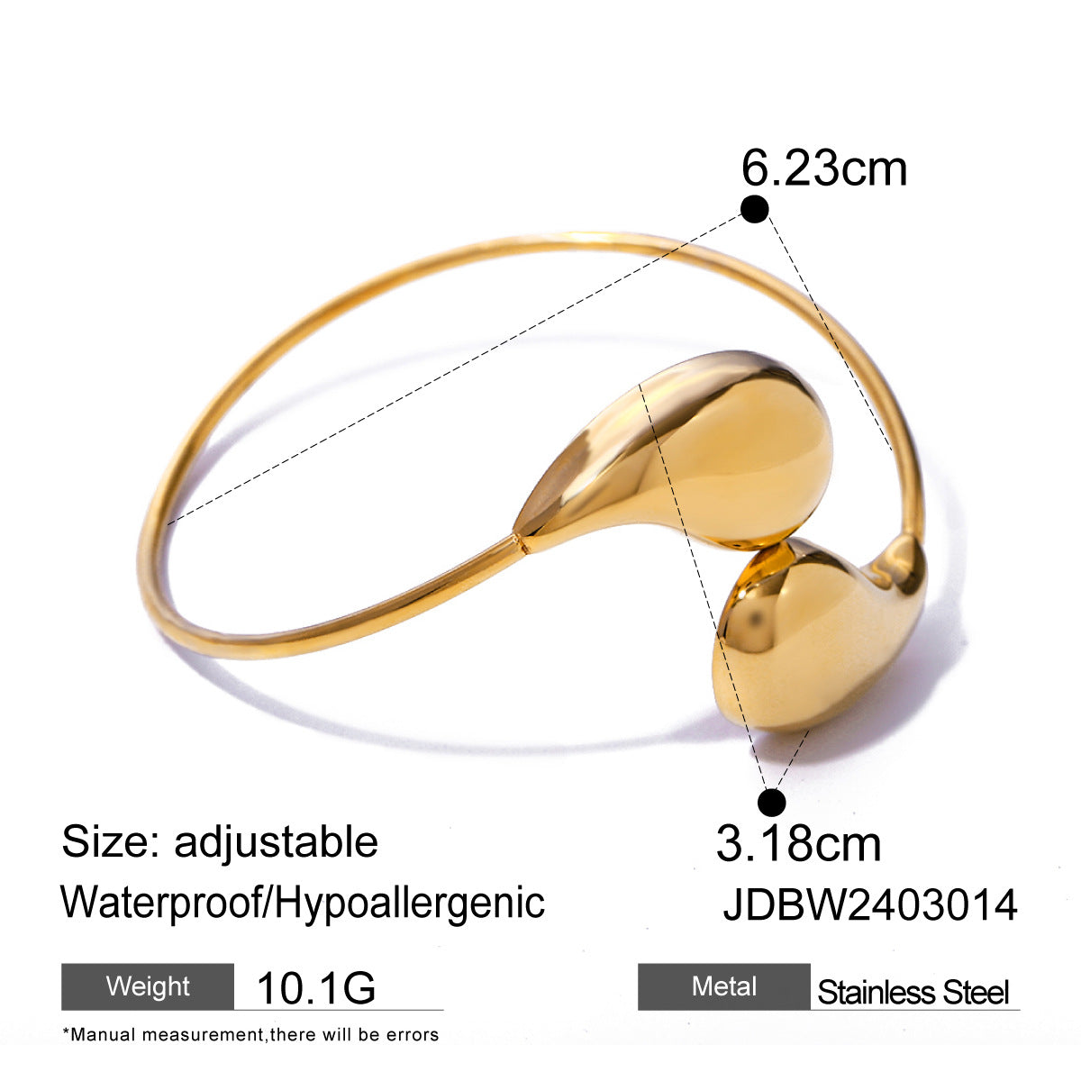 Zahraa Water Drop Jewelry Collection - Bracelet JDBW2403014 [EU5T6RN0]