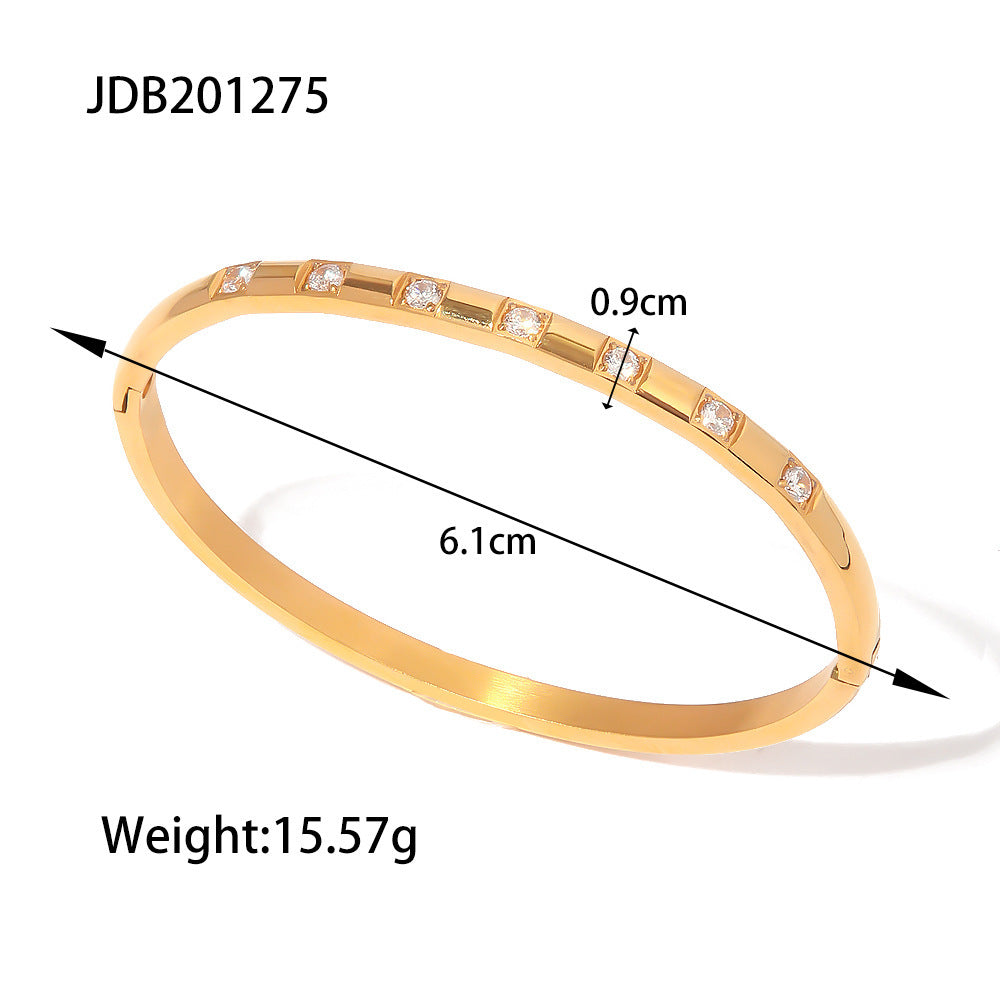 Flora Stackable Zircon Bracelet - JDB201275 [OQSAH9CN]