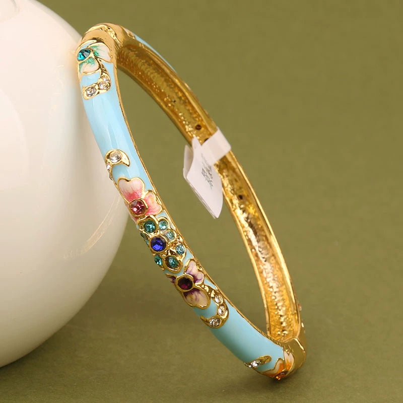 Kooper Enamel Sparkle Bracelet - Sky Blue - Kids [JFWB6Z78]