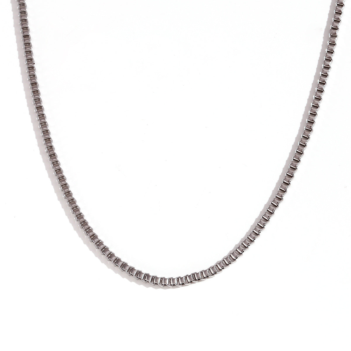 Yurani Delicate Body Chain - 2.5mm Box Chain - Steel [TN38B3MP]