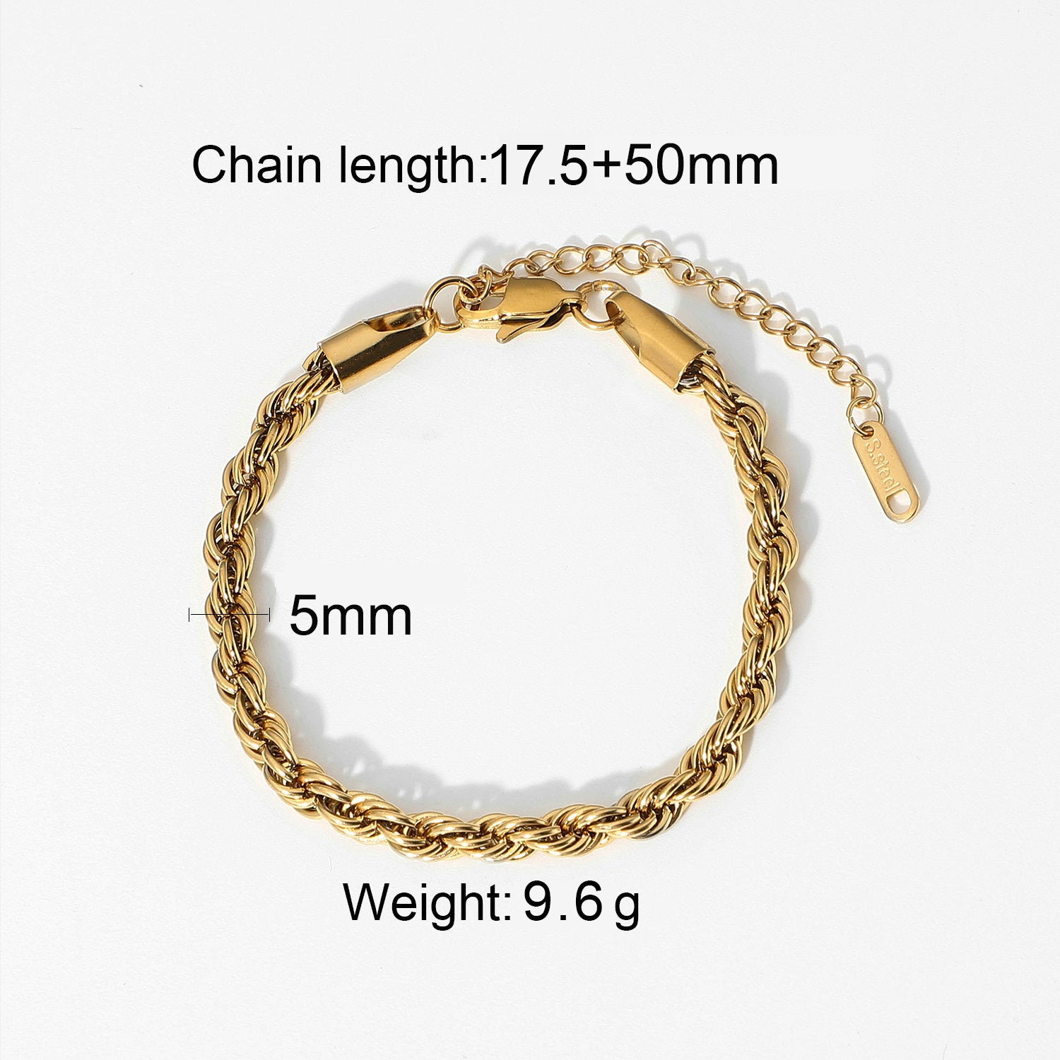Kassidy Zircon Chain Bracelet - JDN20128-2 [L8CFL4ON]