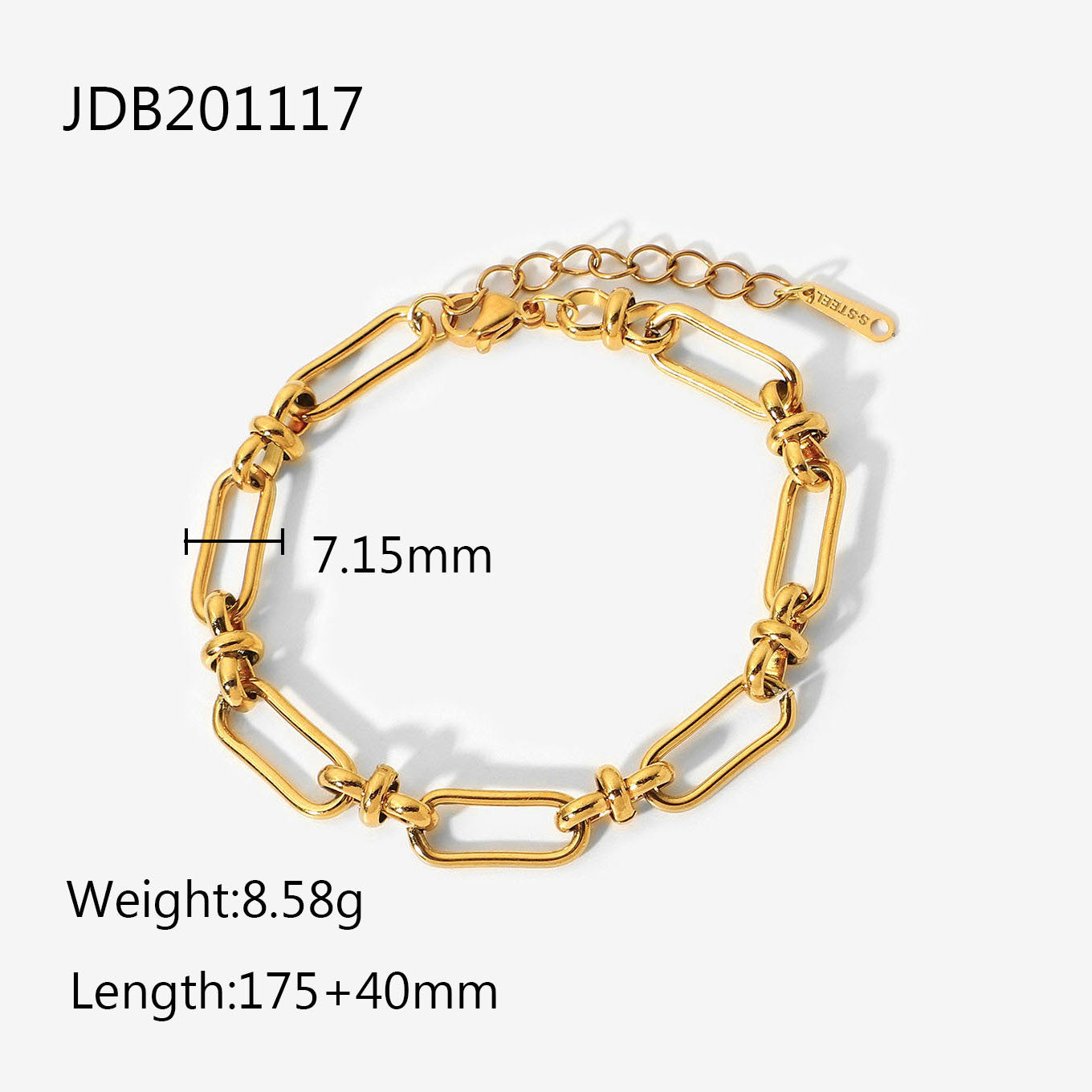 Peri Sleek Oval Bracelet - JDB201117 [1E80KODC]