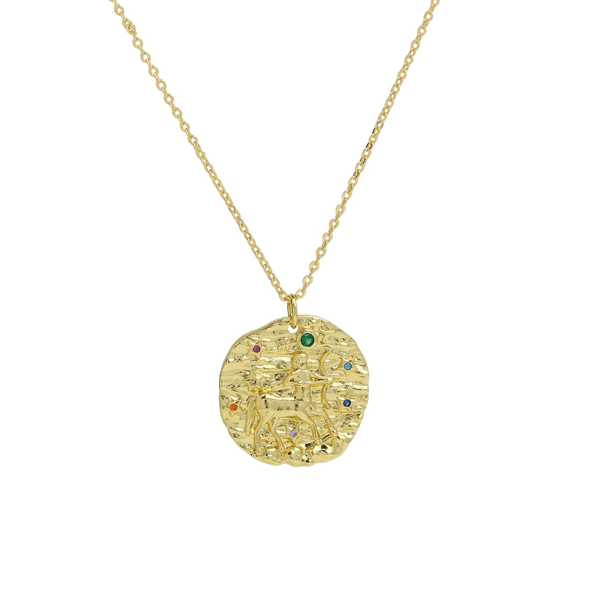 Melony Zodiac Pendant Necklace - Sagittarius [3NZ28LAT]