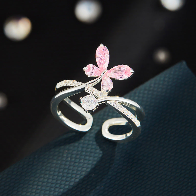 Vivienne Delicate Butterfly Ring - R12323O800 [945FMJ6O]
