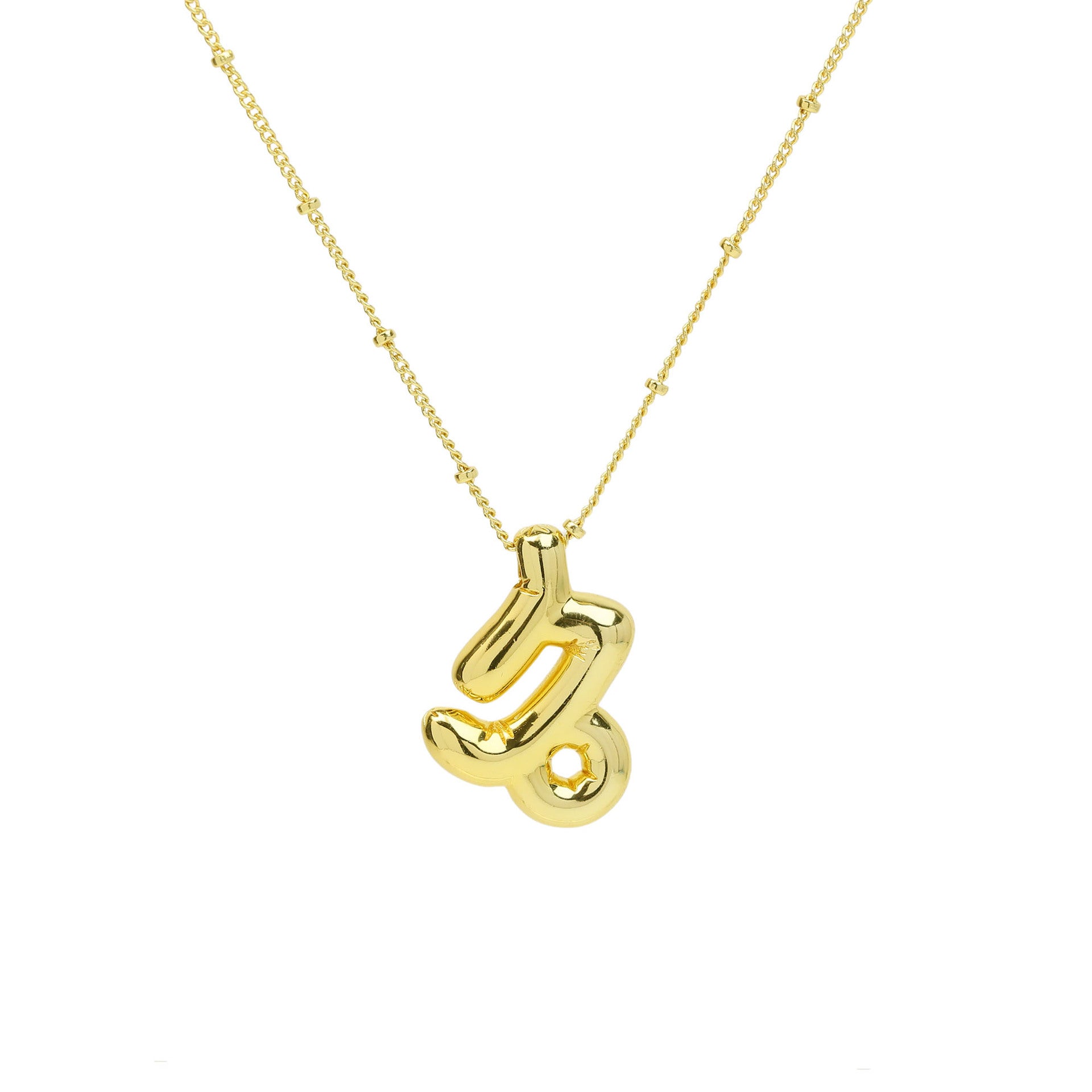 Cydney Bubble Zodiac Necklace - Capricorn [O1PCNBDQ]