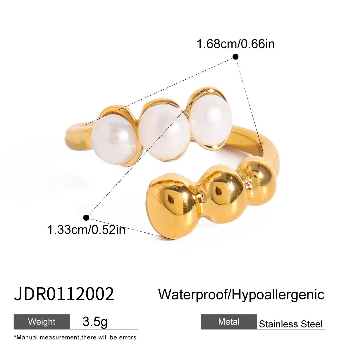 Janiah Pearl Stacking Rings - JDR0112002 [9T3CMQEH]