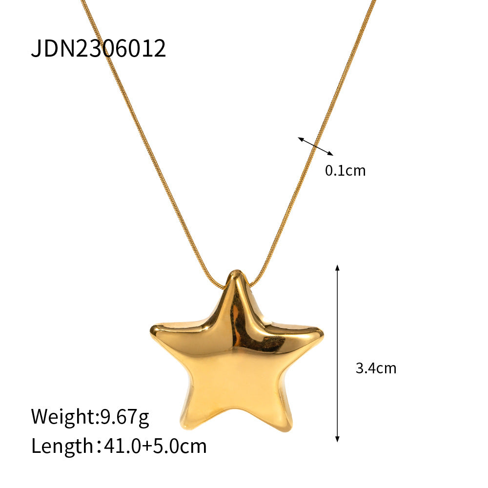 Dania Layered Sun Necklace - JDN2306012 [MP6I578Q]