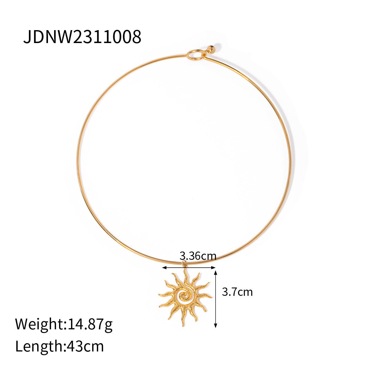 Annagrace Celestial Layered Necklace - JDNW2311008 [NBJKH2ZR]