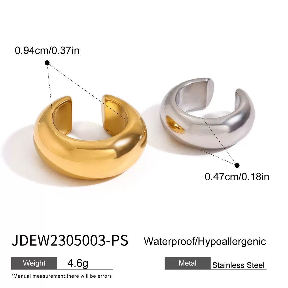 Ruthann Modern Pearl Earrings - JDEW2305003-PS [I1Y933KJ]