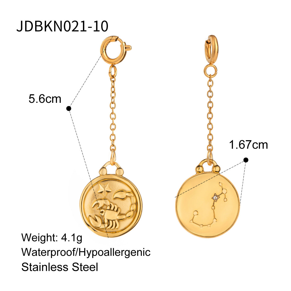Franki Bikini Charms - JDBKN021-10 [YXAUQG9M]