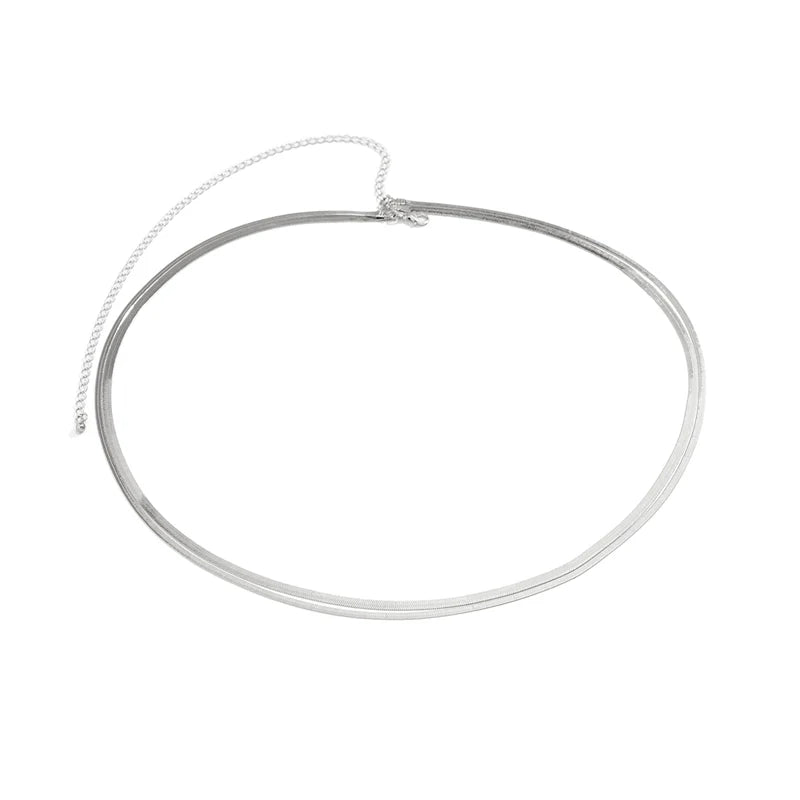 Hunter Serpent Charm Waist Chain - Style 2 Silver