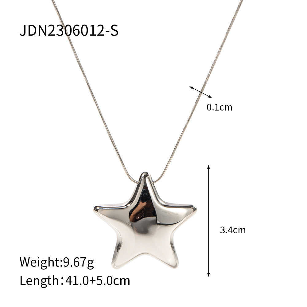 Dania Layered Sun Necklace - JDN2306012-S [BI2JVCXR]