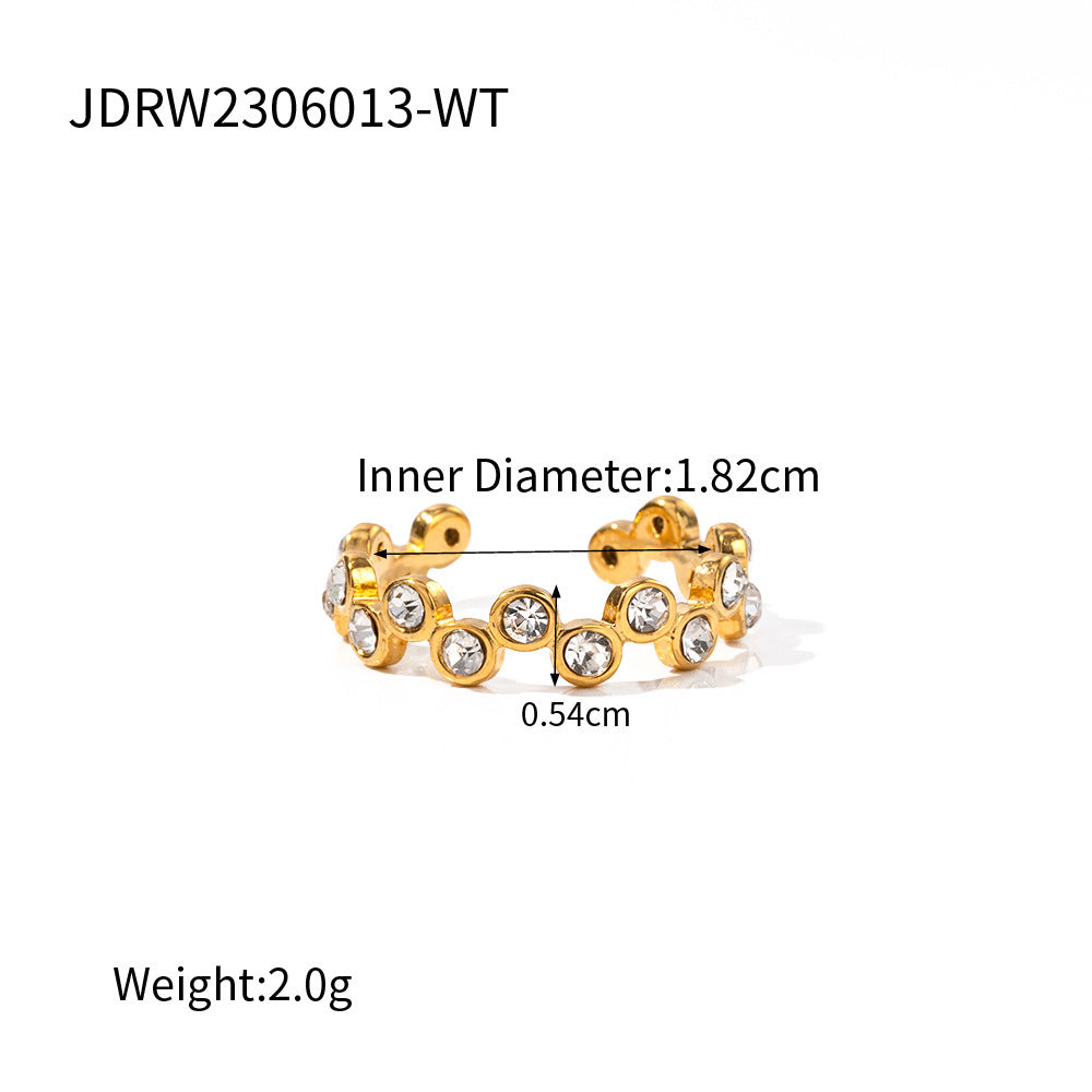Isabell Dainty Line Ring - JDRW2306013-WT [VDTI18ZJ]