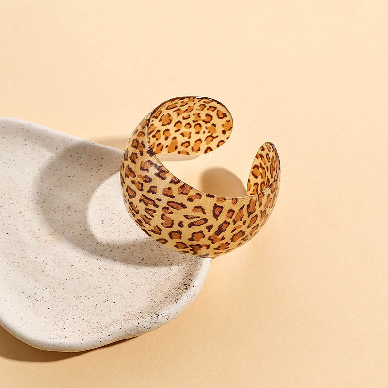 Yoselyn Leopard Statement Cuff - B [1B4O0IWG]