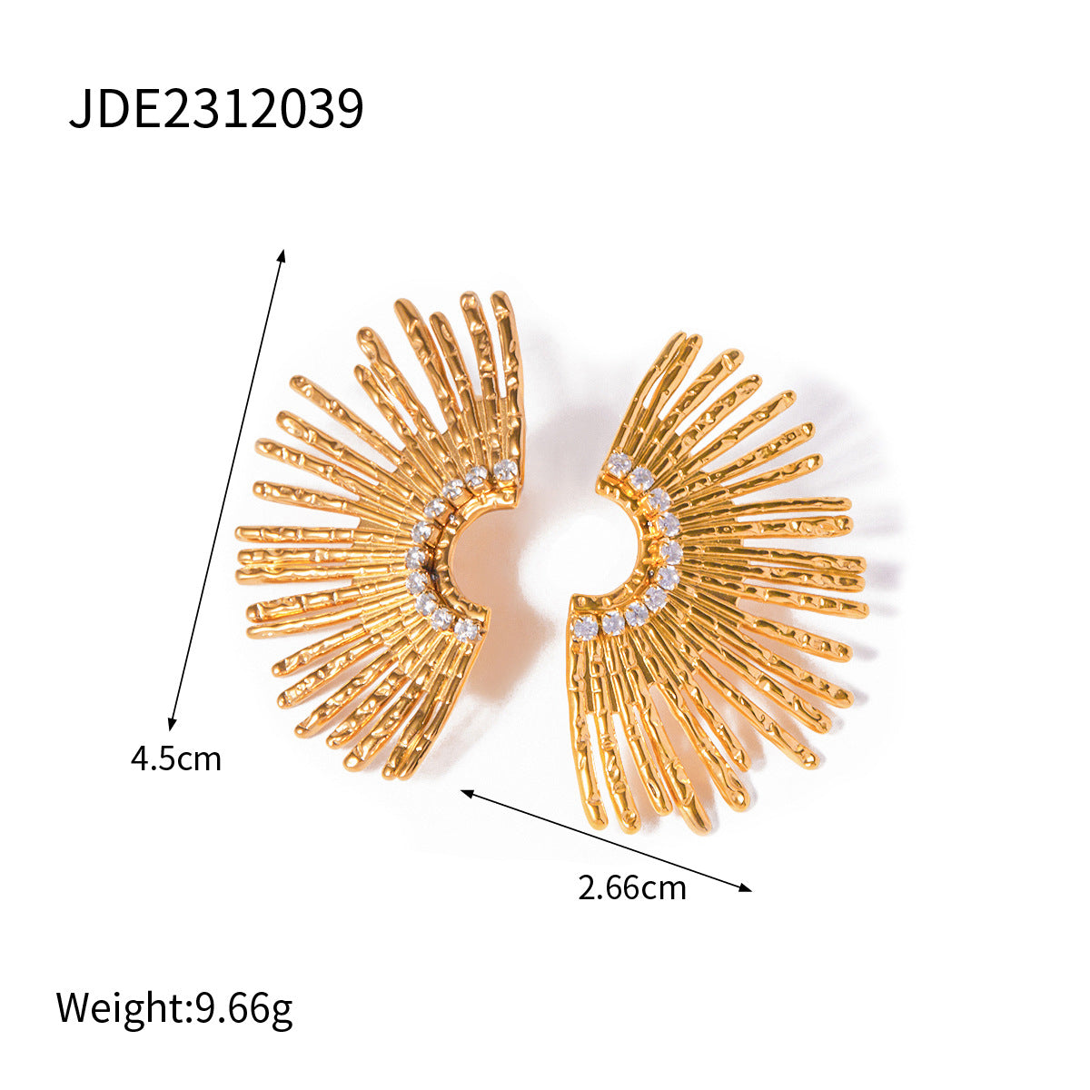 Honest Stainless Steel Star Tassel Earrings - JDE2312039 [HOZ0VT0Q]