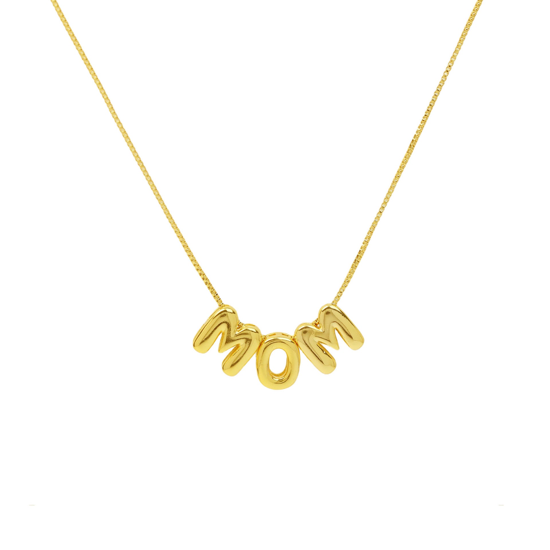 Deliah Brass Bubble Charm Necklace - FP231104 [B8WZEOUC]