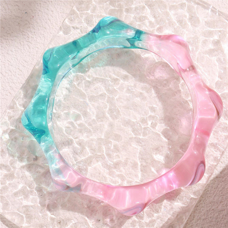 Zanyah Aurora Resin Bracelet - A [Y23HGQPL]