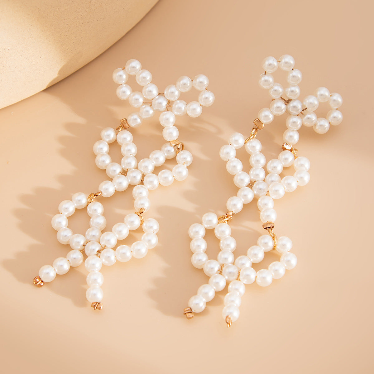 Jamilah Ocean Charm Tassel Earrings - Gold Style 4 [N3TXBE40]