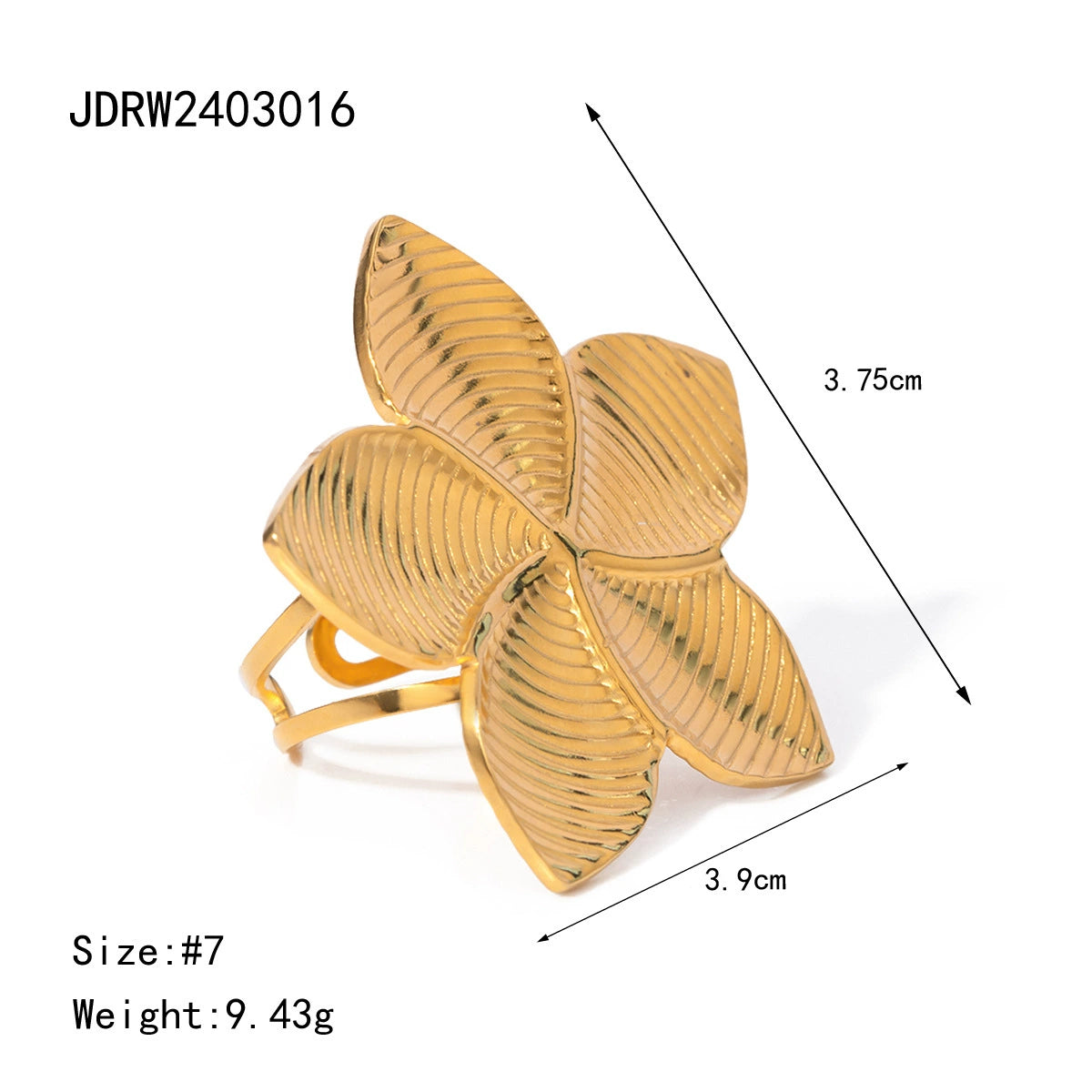 Jaxon Petal Pearl Hoops - JDRW2403016 [CE57TANQ]