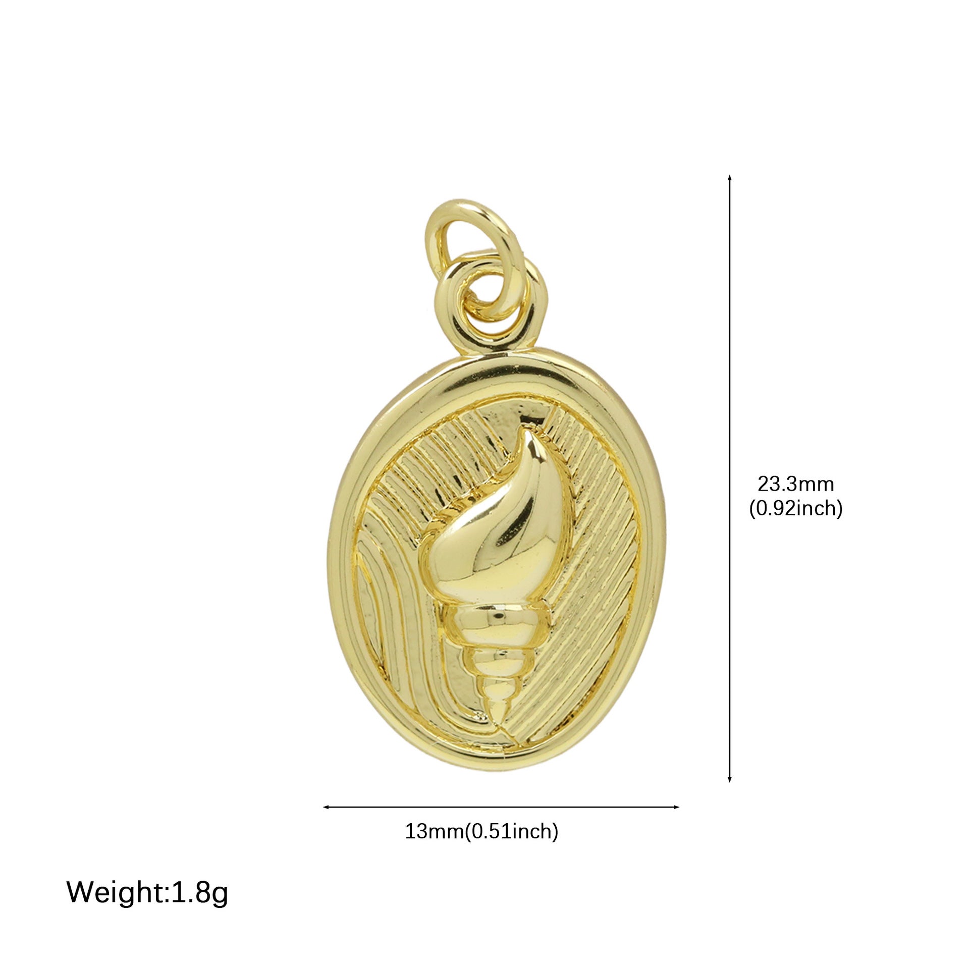 Brighton Ocean Charm Necklace - Style 15 [M25UTOIF]