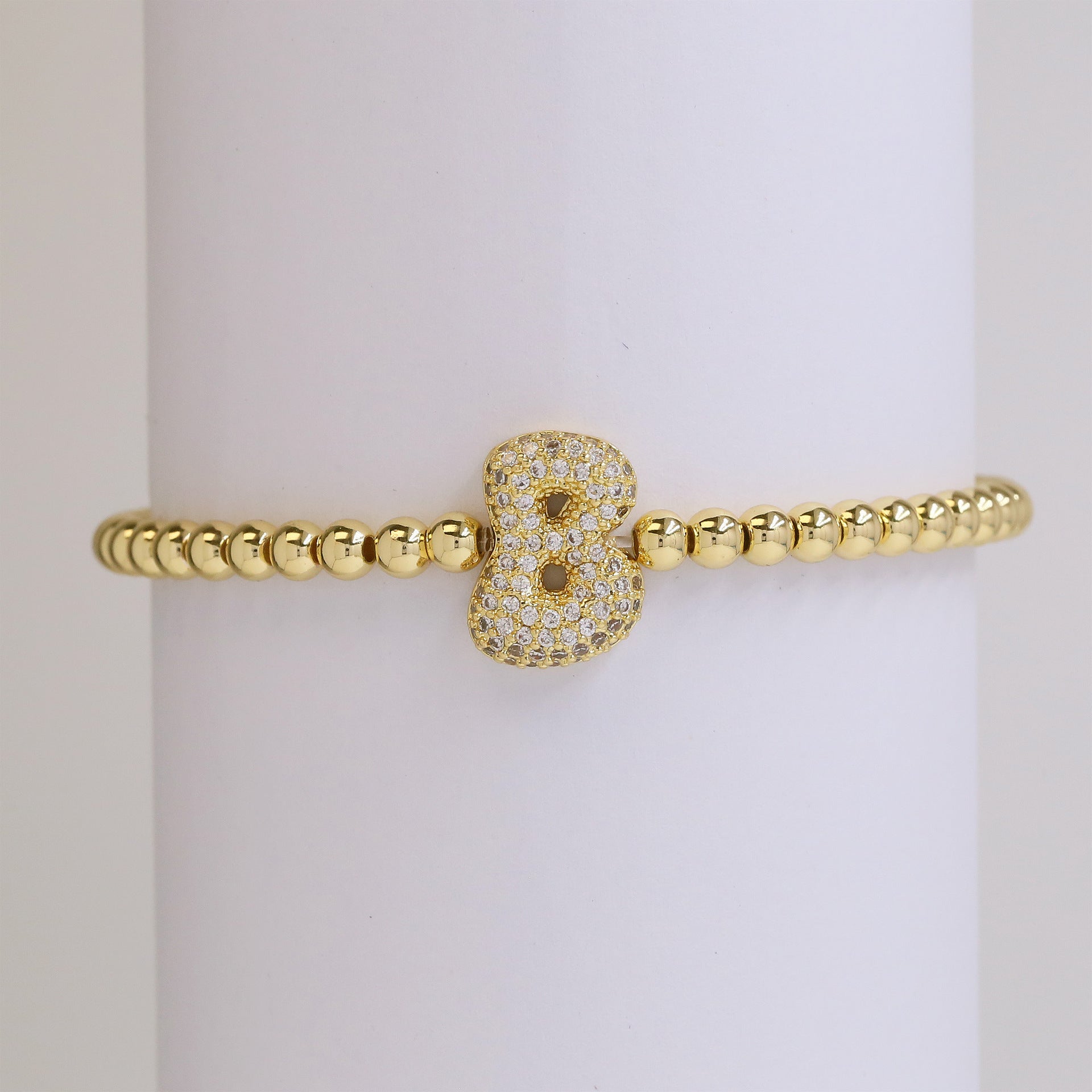 Jenesis Bubble Letter Bracelet - B [6TNIV1MI]