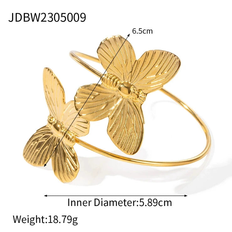 Braelynne Gold Zircon Bracelet - JDBW2305009 [SLLAQZOC]
