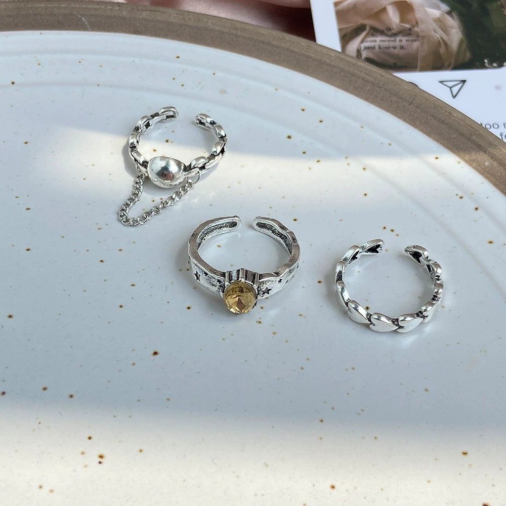 Isabell Delicate Stackable Ring Set - Style 1 [SNPAYN4M]