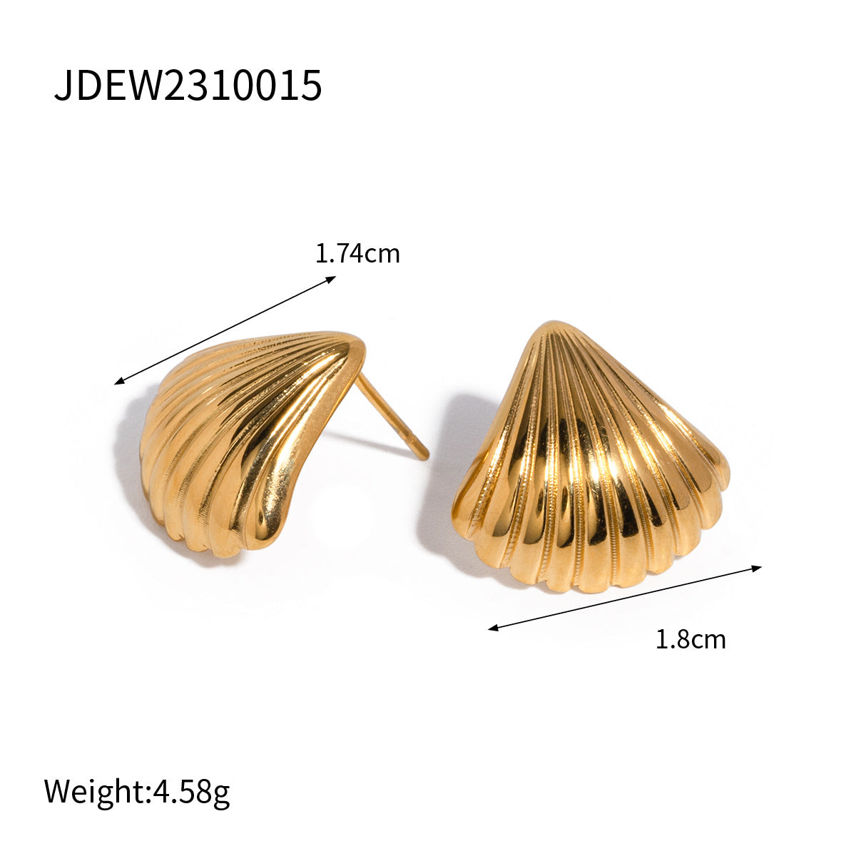 Makenzi Marine Shell Earrings - Style 5 [CSR5S9YV]