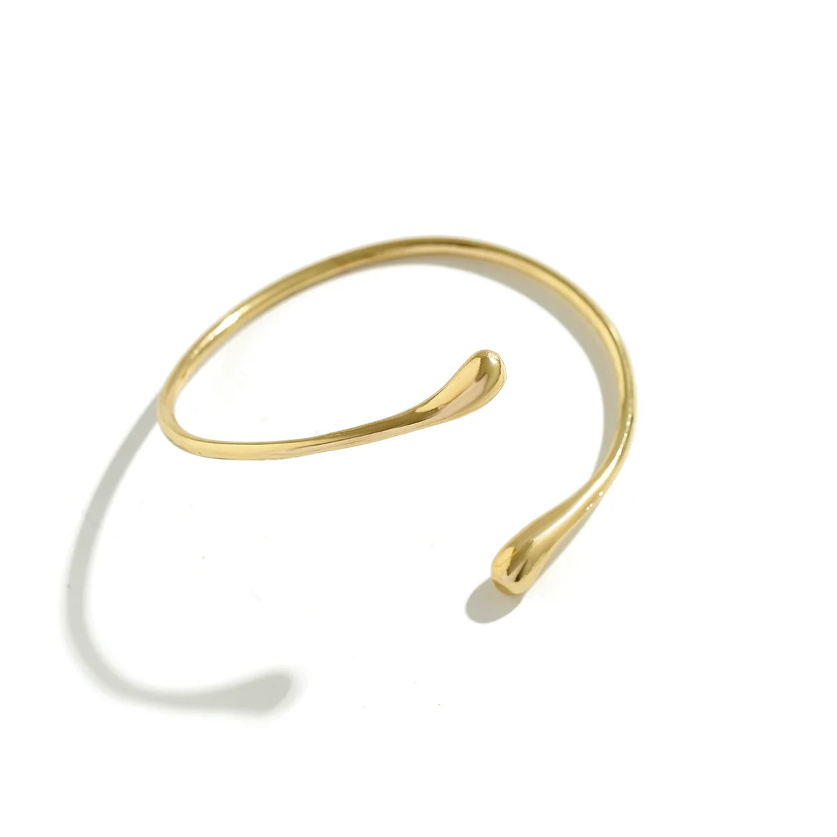 Sana Waterdrop Arm Cuff - Light Gold
