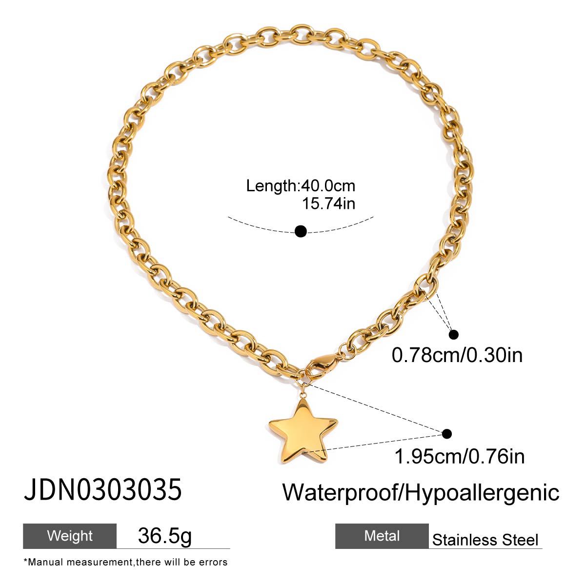 Kaylei Celestial Star Jewelry - Necklace [TK185O5V]